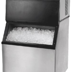 Alternative view of SM-150 Commercial Square Ice Machine with 160kg Storage Bin – 147kg/24h Capacity