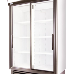 Alternative view of Double Sliding Door Beverage Cooler – 746L