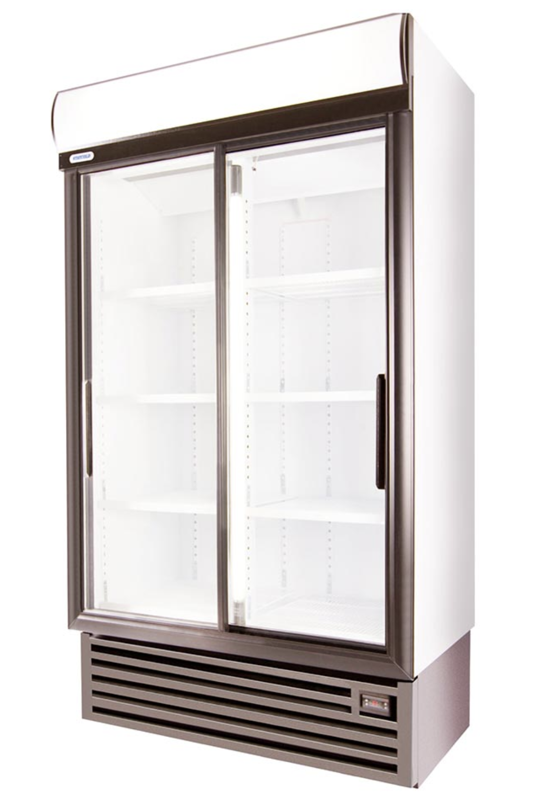 Double Sliding Door Beverage Cooler – 746L - Image 2