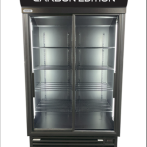 Alternative view of Double Sliding Door Beverage Cooler – 910L (SD1140CE Carbon Edition)