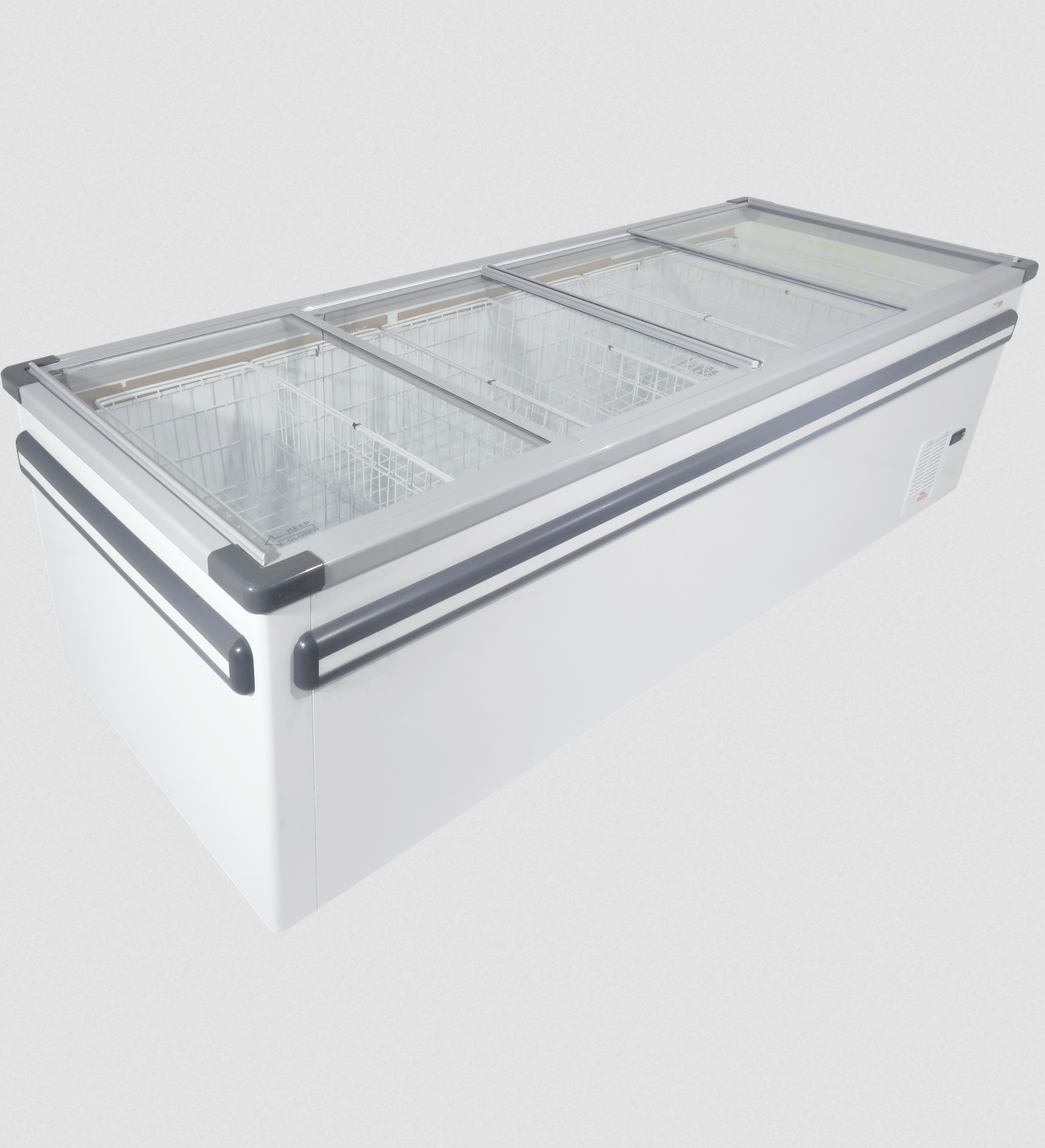 Glass Top Island Freezer – 1070L (VS2500)