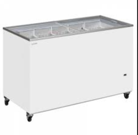 Flat Glass Top Ice Cream Freezer – 430L (IC500SC)