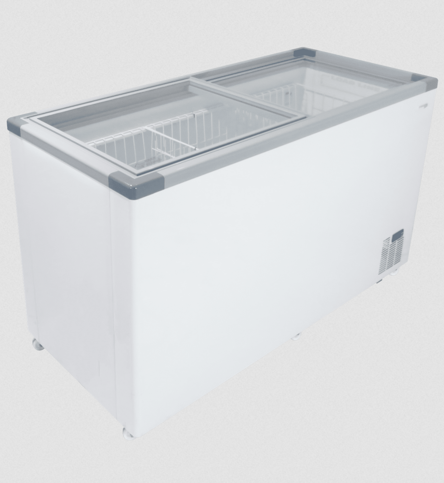 Glass Top Chest Freezer – 520L (VL525) - Image 2