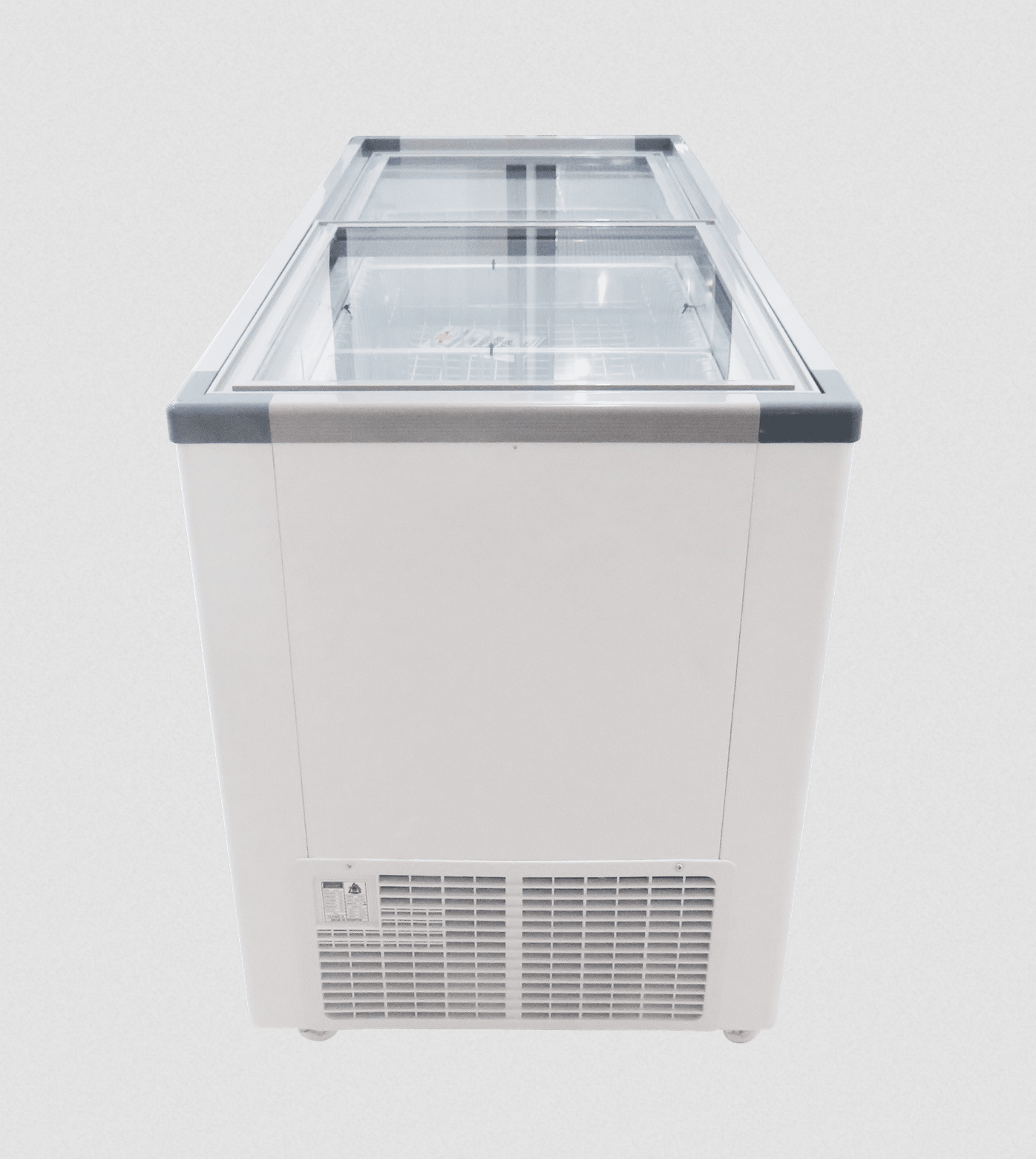 Glass Top Chest Freezer – 520L (VL525) - Image 3