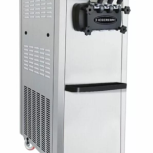 3 Flavor Floor Model Ice Cream Machine – 22L/Hour, 1.6kW