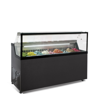 Alternative view of Ice Cream Scoop Freezer – 9 Flavours (Mirabella H9G Flat Glass)