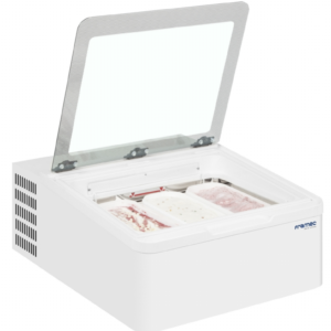 Alternative view of Framec Mini Cream 3V Countertop Ice Cream Display Freezer with LED