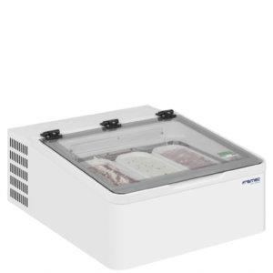 Framec Mini Cream 3V Countertop Ice Cream Display Freezer with LED